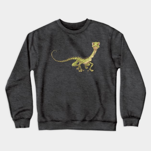 Lizard Crewneck Sweatshirt by Kayla Harren